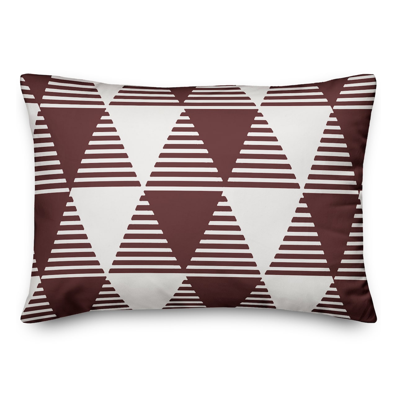 Geometric Triangles Versatile Throw Pillow